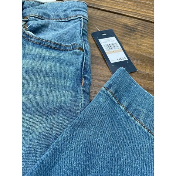 Girls (7-16) Tommy Hilfiger Crop Wide Leg Jeans 12 boho  blue - Picture 4 of 7